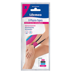 Lifemed Physio Tapes Knie und Handgelenk 8 Tapes