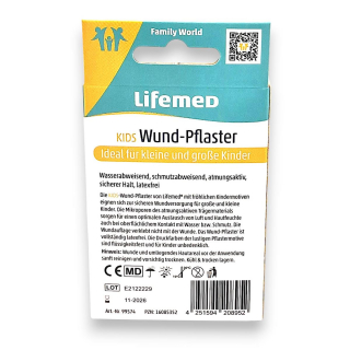 Lifemed Wundpflaster Kids Autos 0,5m x 6cm