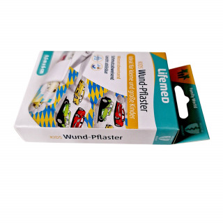 Lifemed Wundpflaster Kids Autos 0,5m x 6cm