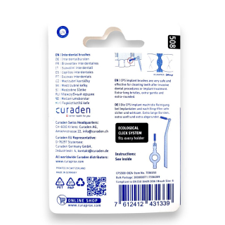 Curaprox Interdentalb�rsten CPS 508 Implantat Refill - 1,7mm bis 8,5mm