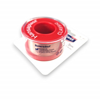 Hansaplast Heftpflaster 5 m x 2,5 cm  braun