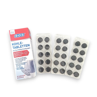 SOS Kohletabletten - 30 St�ck