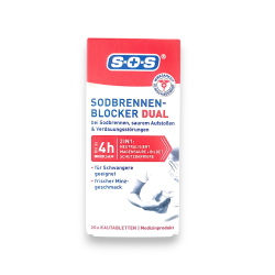 SOS Sodbrennen Blocker - 20 Kautabletten