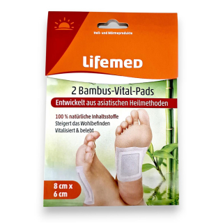Lifemed Bambus-Vital-Pads 8 cm x 6 cm - 2 St�ck