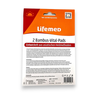 Lifemed Bambus-Vital-Pads 8 cm x 6 cm - 2 St�ck