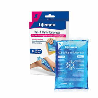 Lifemed Kalt- & Warm-Kompresse Gr��e M - 12cm x 20cm