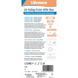 Lifemed Erste-Hilfe-Box 64 teilig