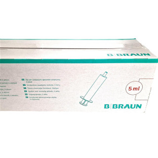Einmalspritze Braun - Luer Solo 5ml - 100 St�ck