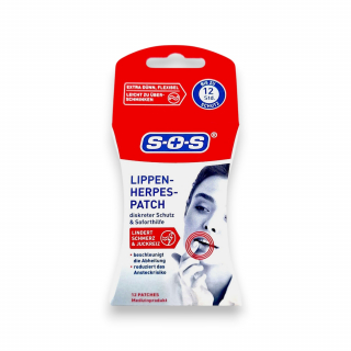 SOS Lippen Herpes Patch  - 12 St�ck