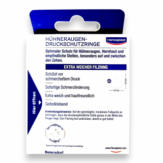 Hansaplast H�hneraugen Druckschutzring - 20 St�ck